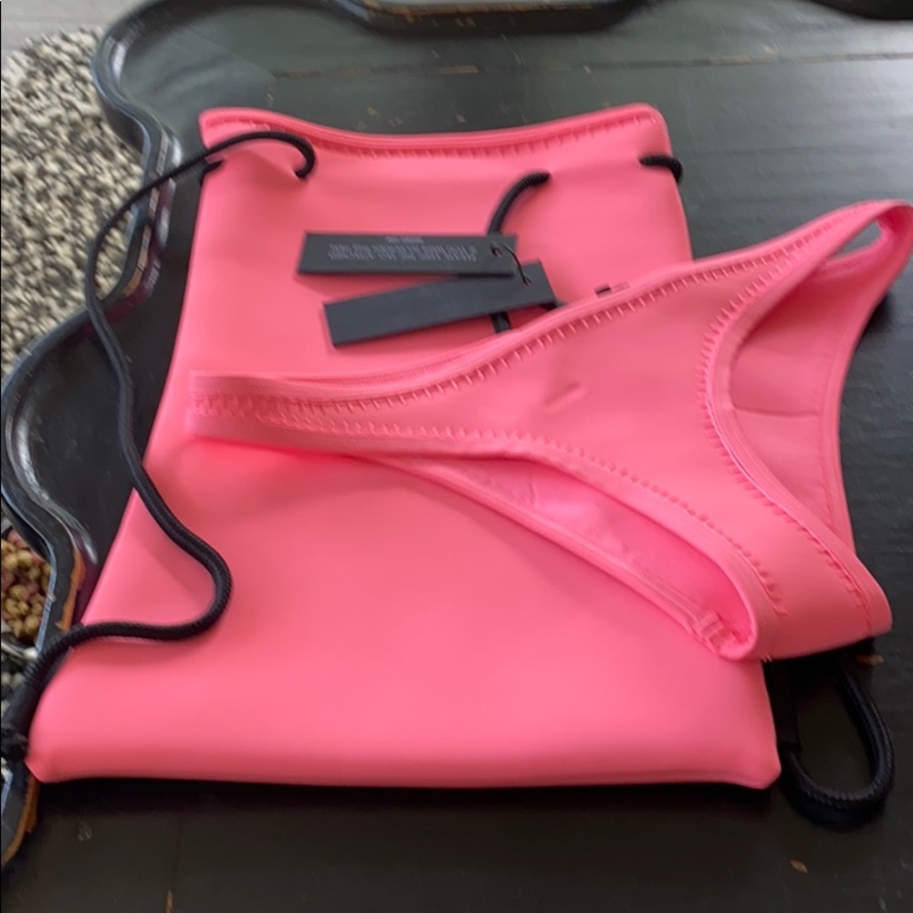 NWT Triangl Bikini Bottoms & Bag